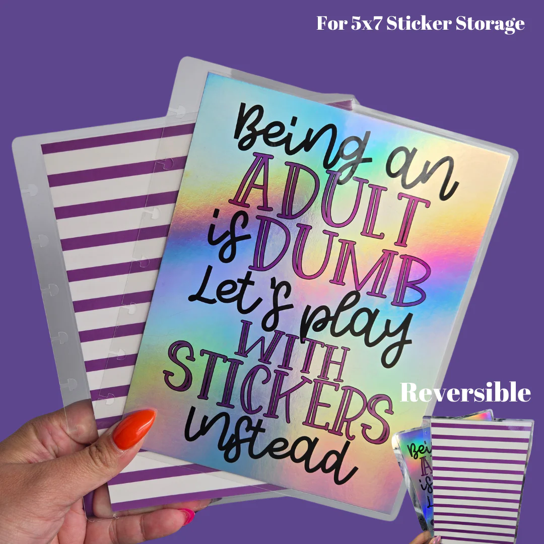 'Lil' Mojo' Cover Set for MOJO Sticker System - Adulting is Dumb