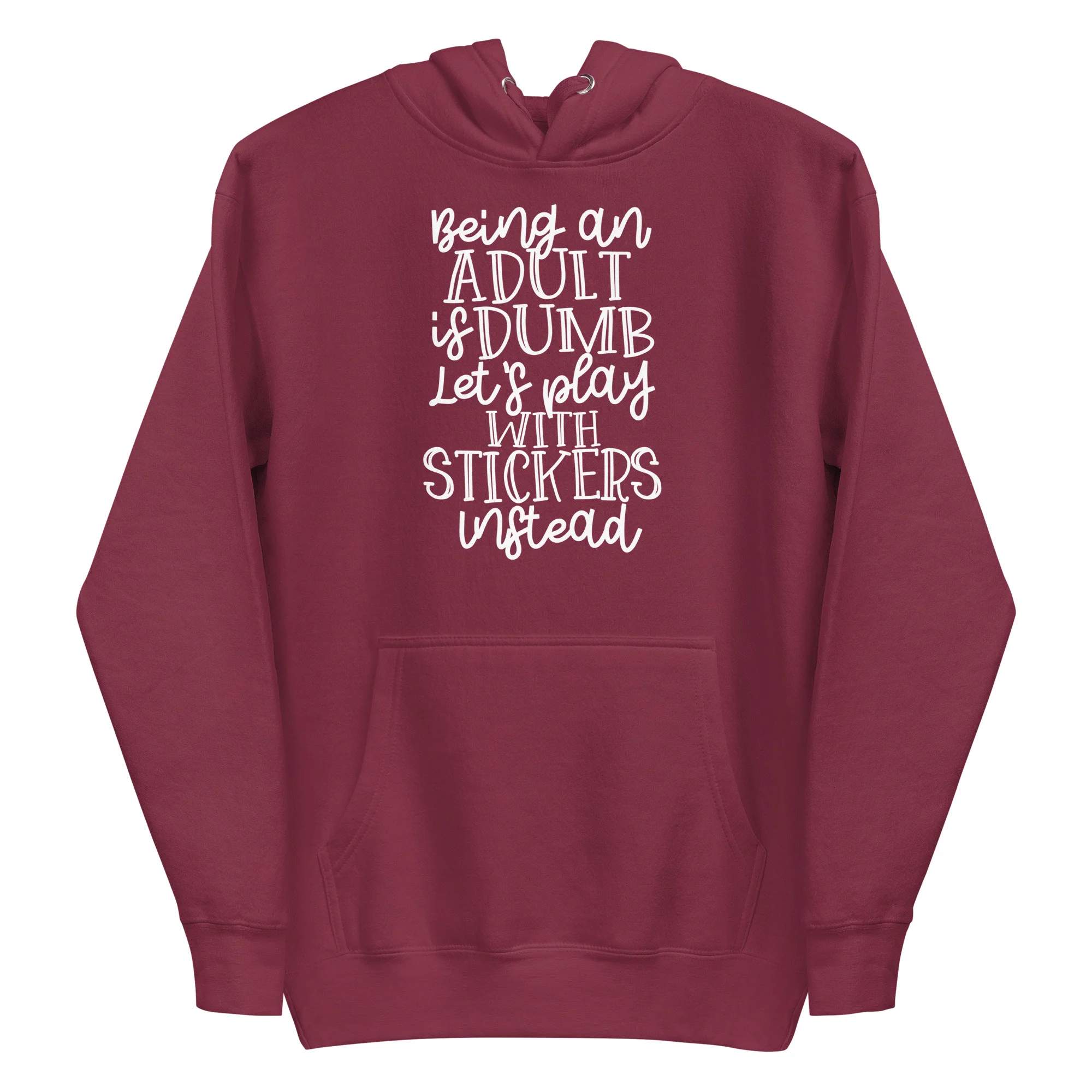 Adulting is Dumb- Unisex Hoodie - Image 2