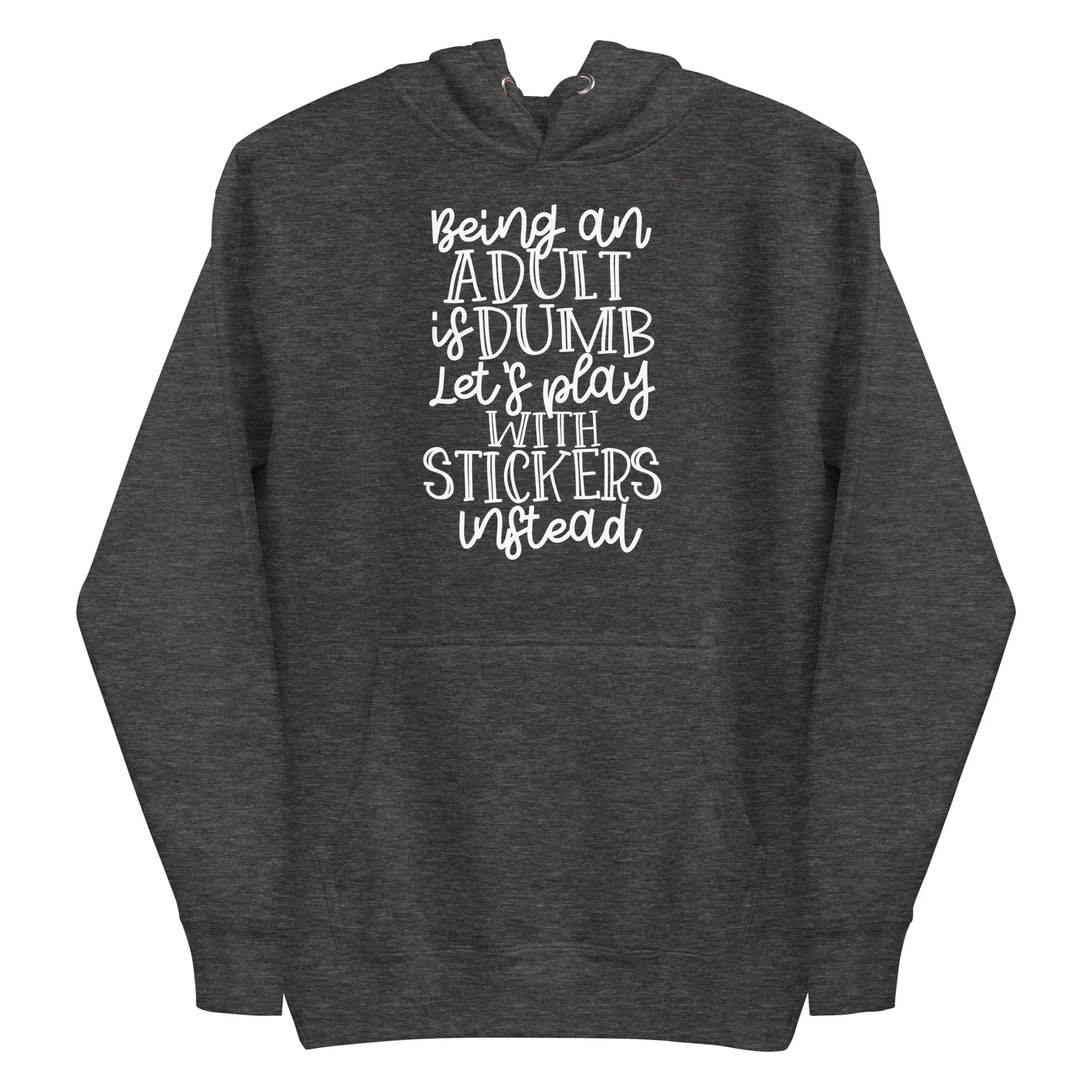 Adulting is Dumb- Unisex Hoodie - Image 3