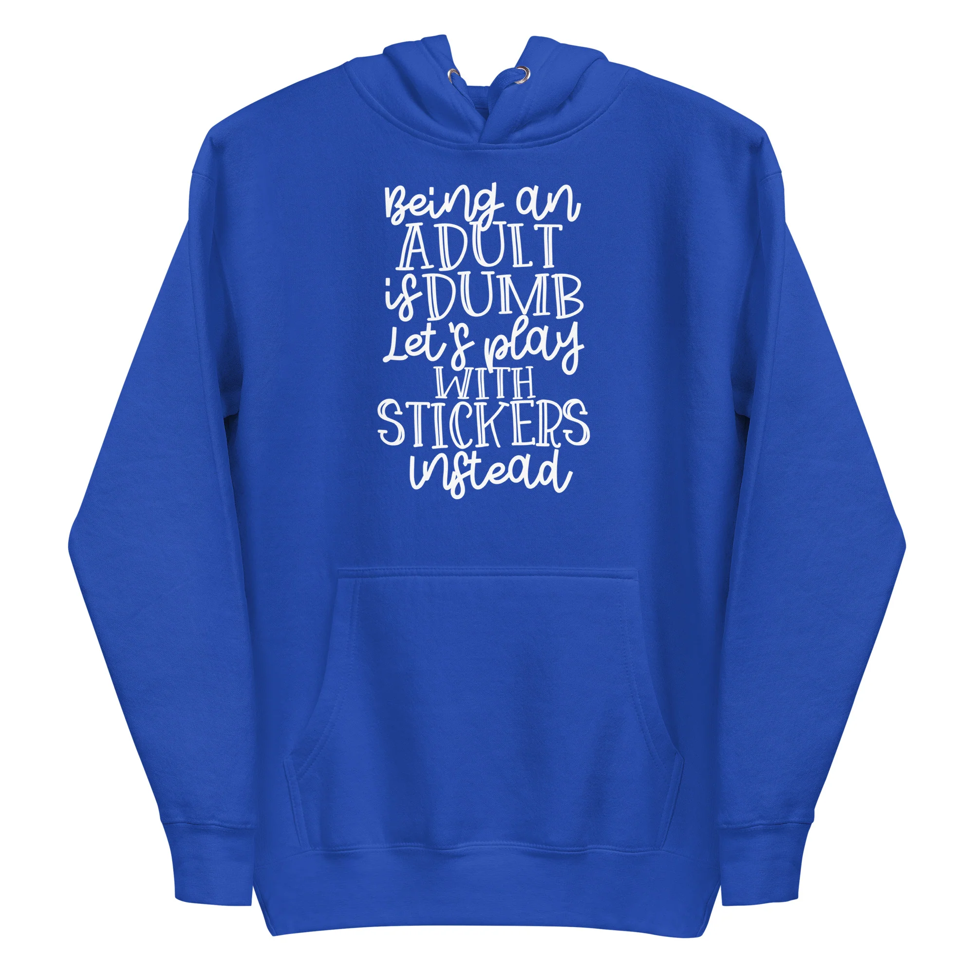 Adulting is Dumb- Unisex Hoodie - Image 4