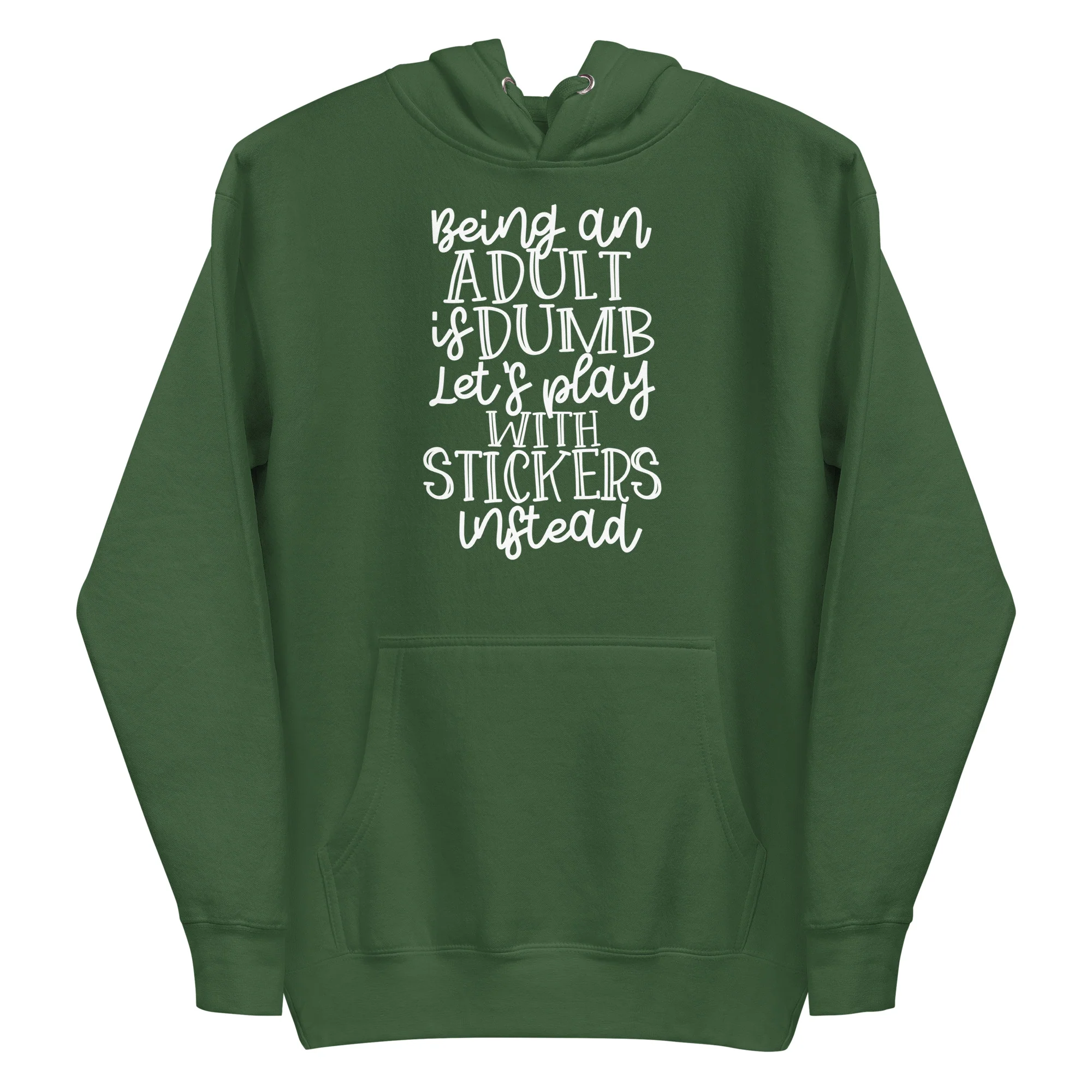 Adulting is Dumb- Unisex Hoodie - Image 6