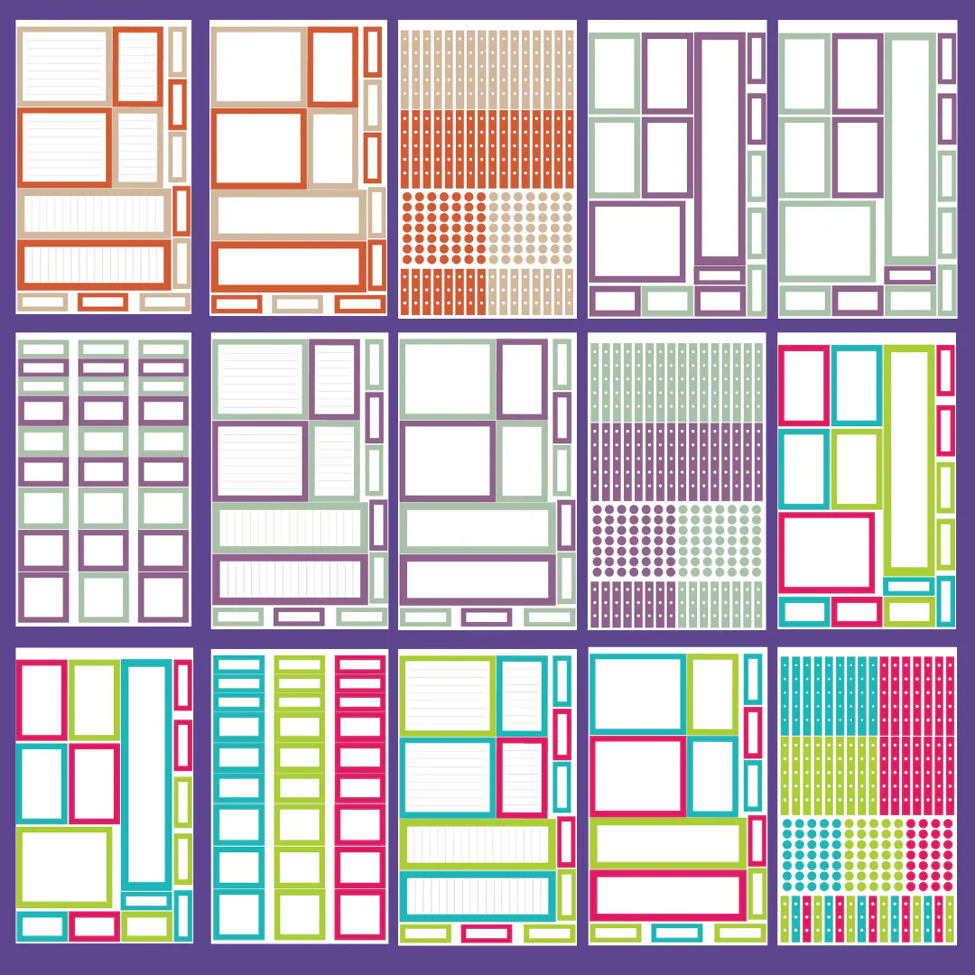 Autumn Boxes 2.0 Sticker Book (Discontinued Version) - Image 3
