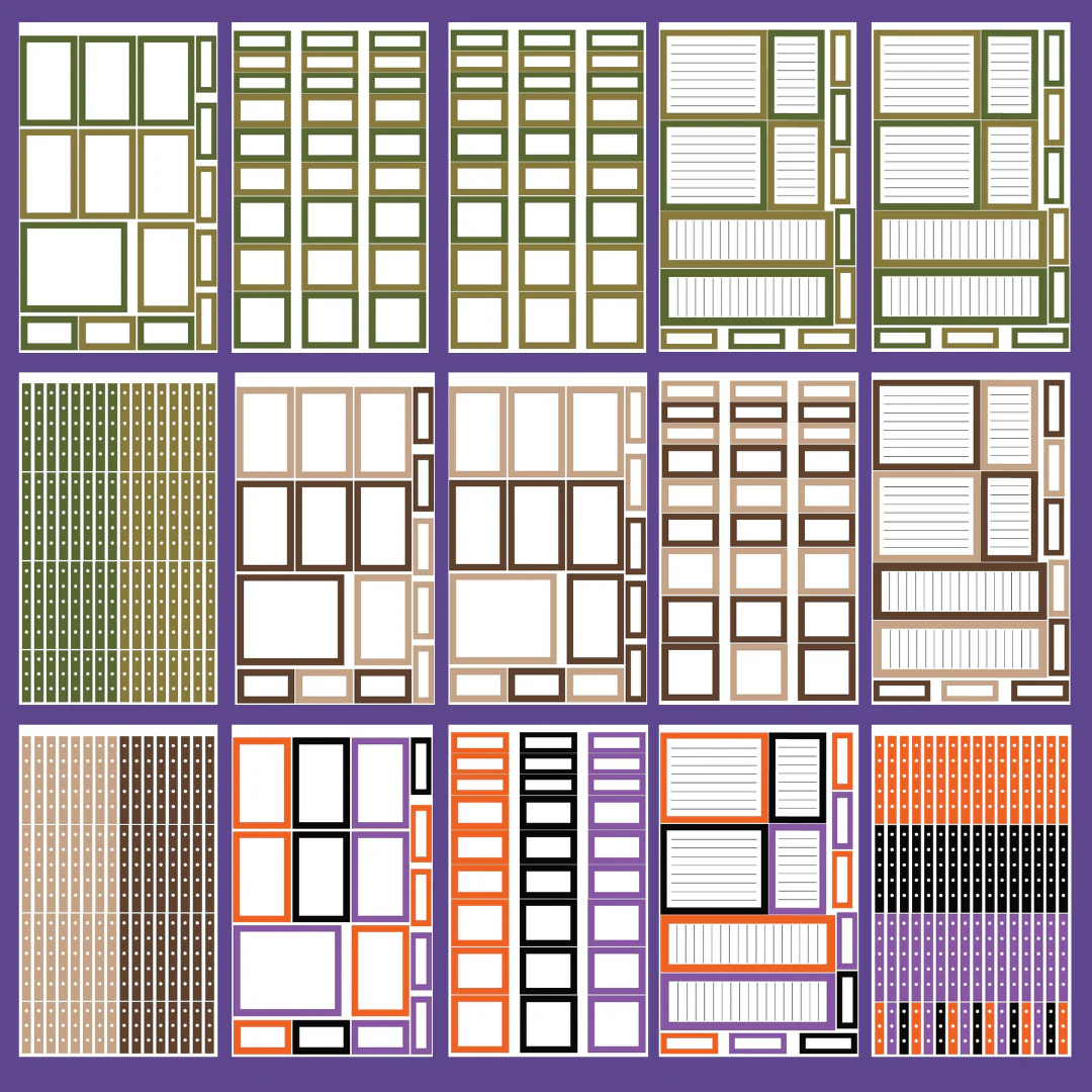 Autumn Boxes Sticker Book (Discontinued Version) - Image 3