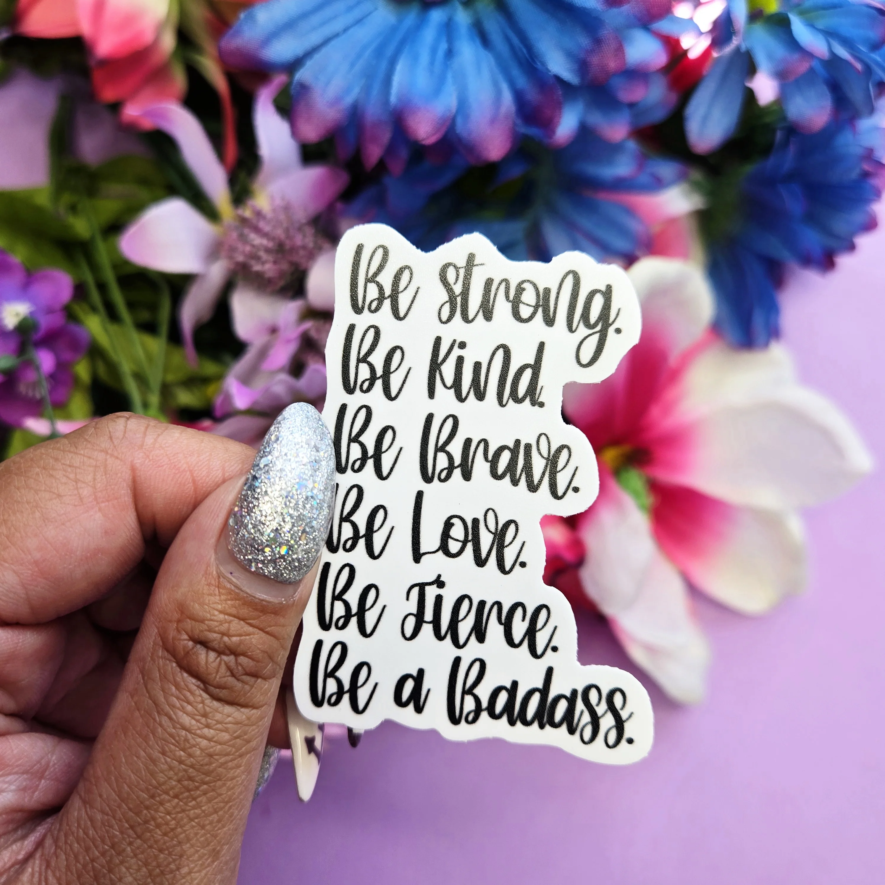Be Strong- Die Cut - Image 2