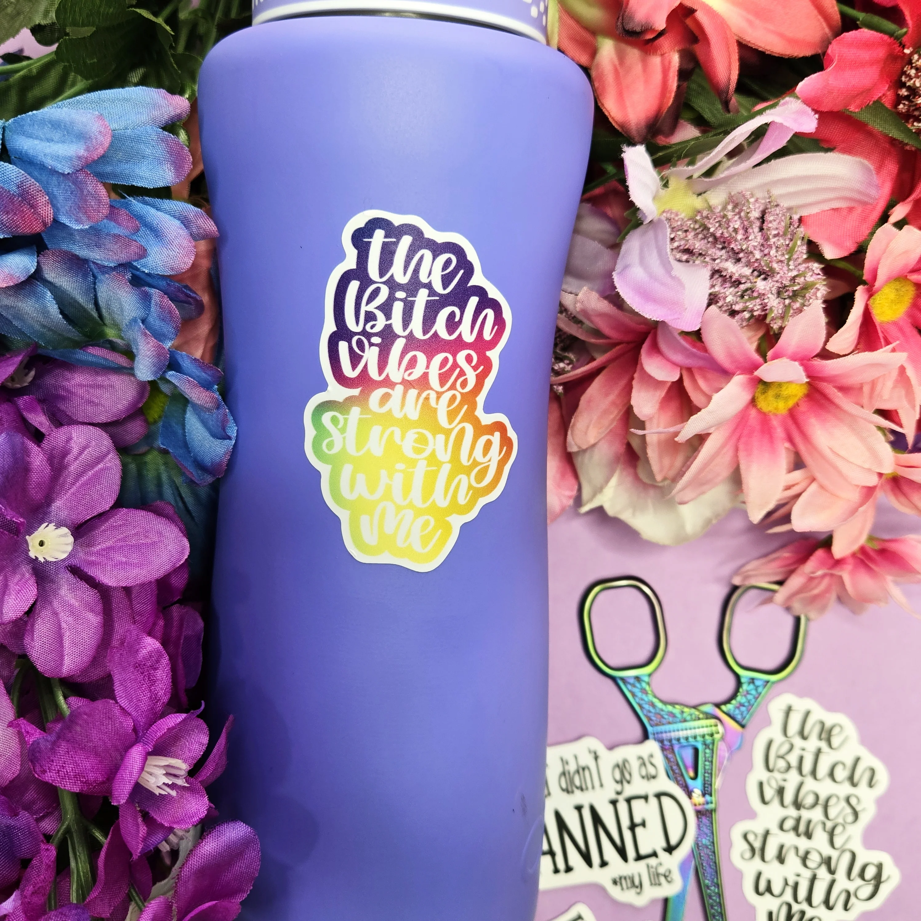 Bitch Vibes- Die Cut - Image 3