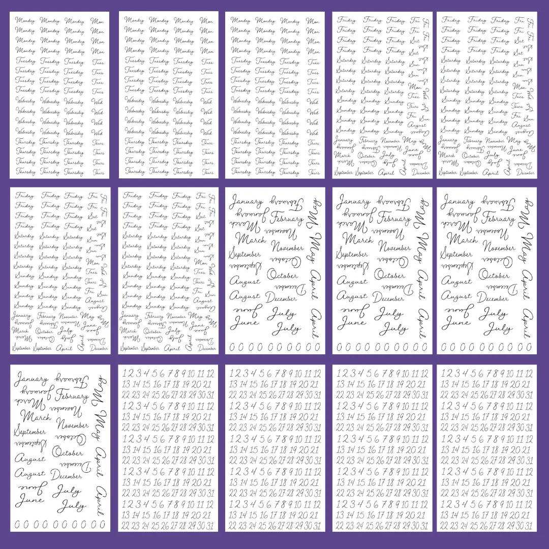 Date It! Sticker Book - Image 4