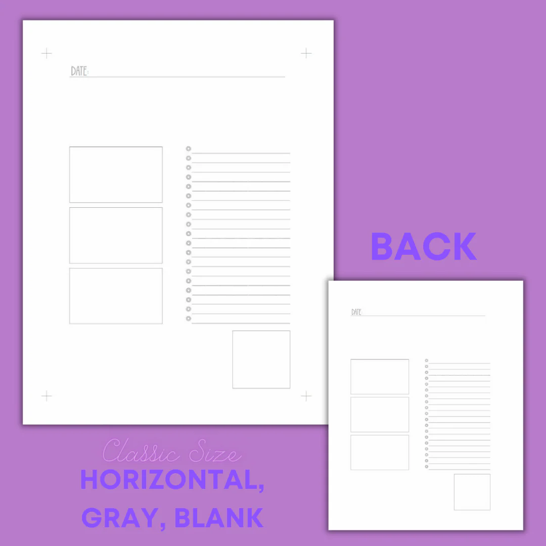 Daily Sheet Printable (Horizontal) - Image 6