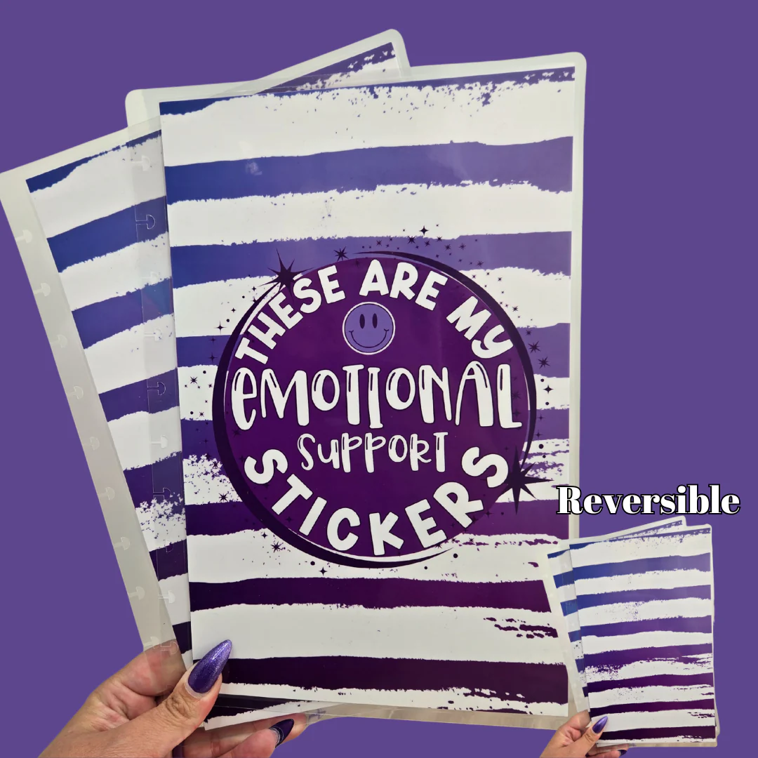 'Full Mojo' Cover Set for MOJO Sticker System - Emotional Support (Blue)