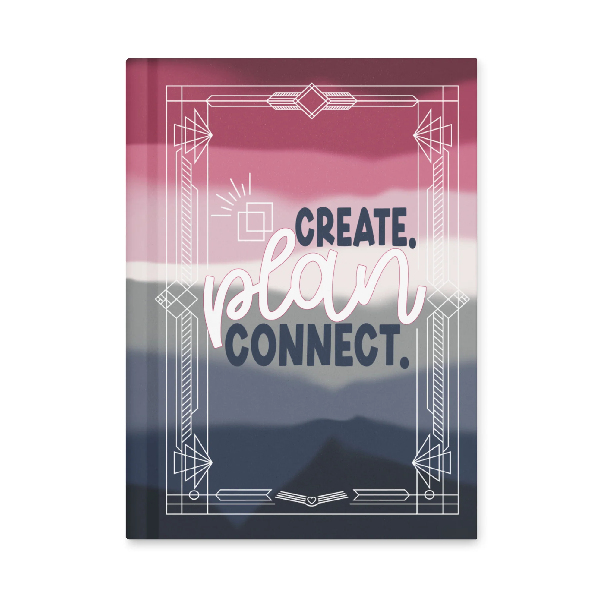 CPC- Create. Plan. Connect (Red) Hardcover Journal - Image 3