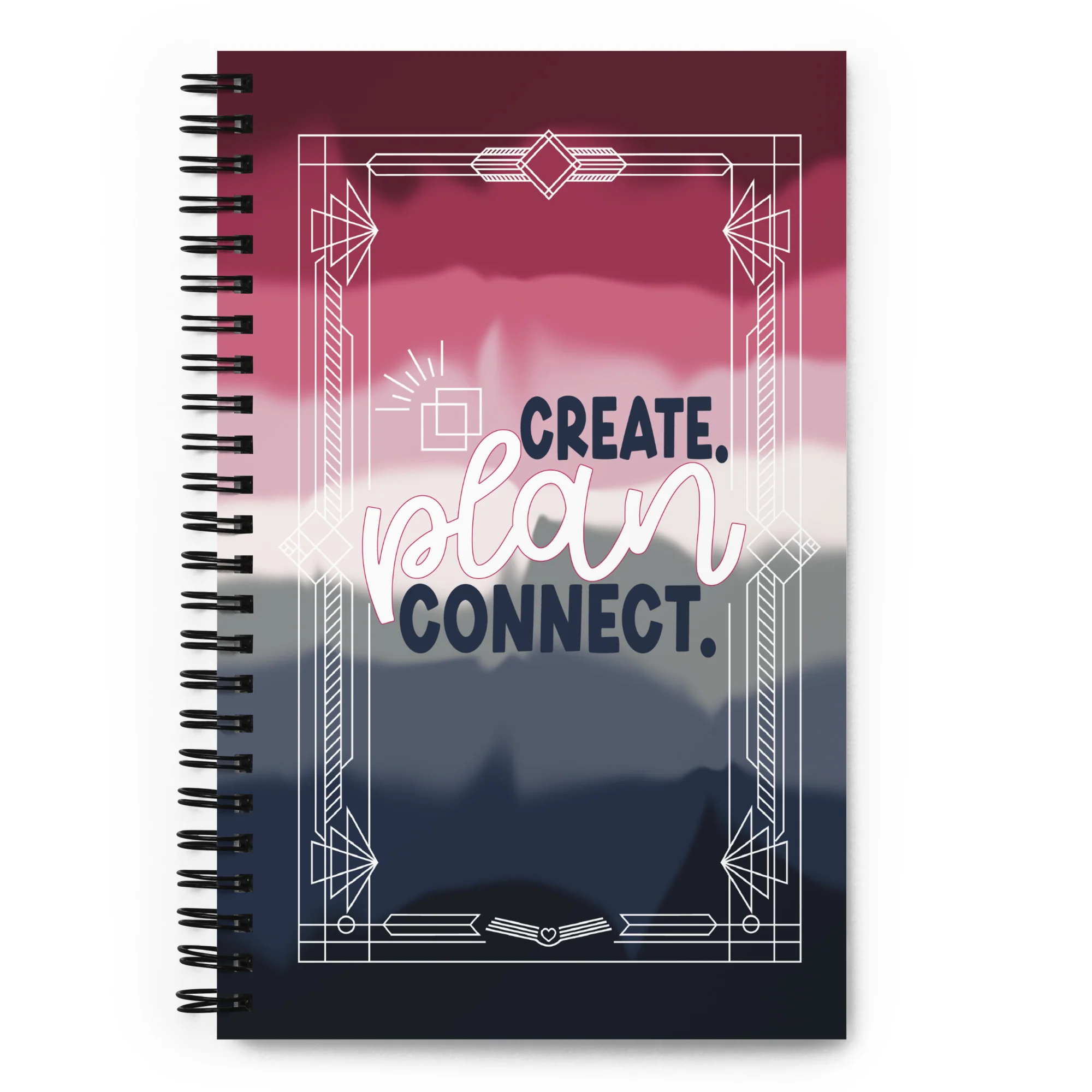 CPC- Create. Plan. Connect (Red) Spiral notebook - Image 3