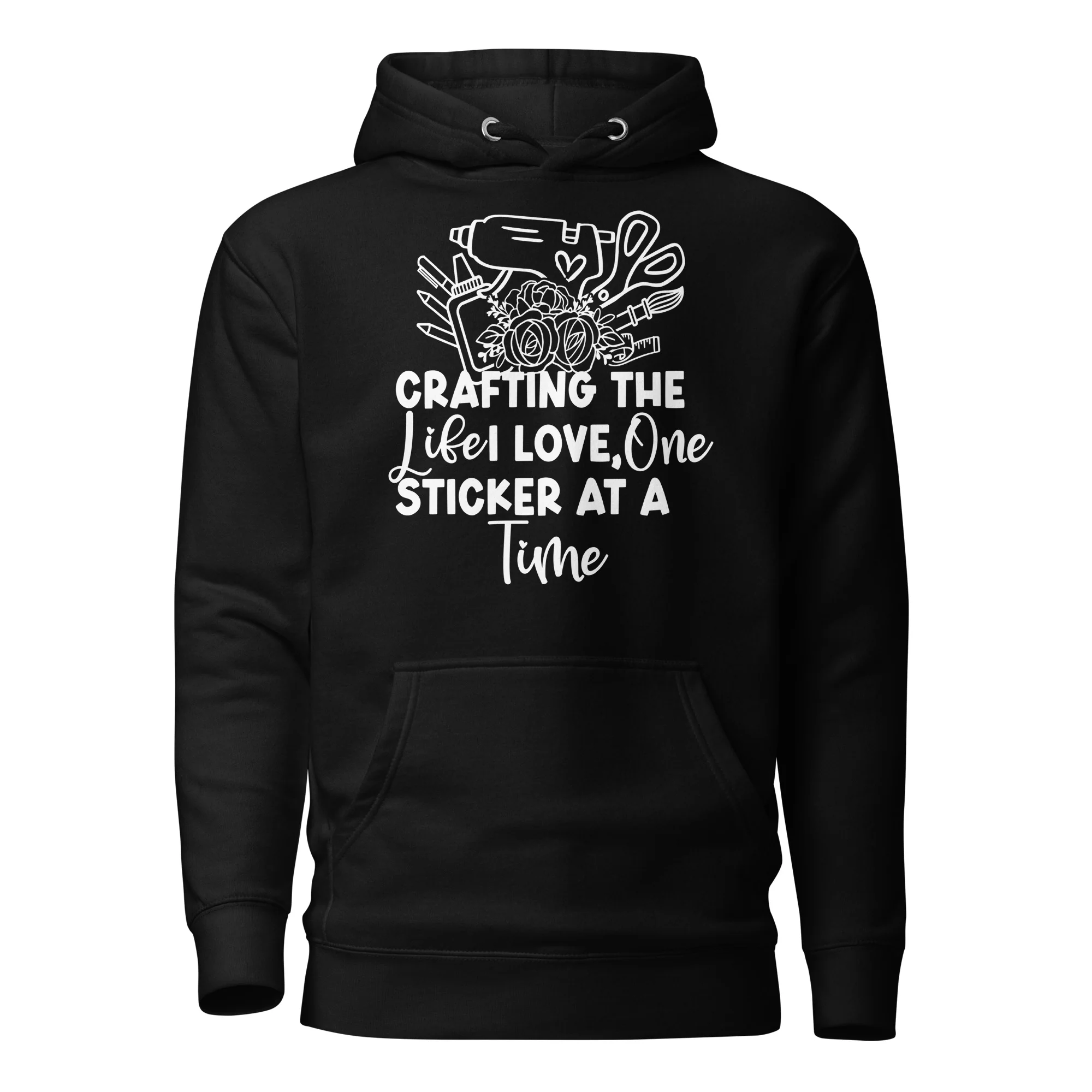 Crafting a Life- Unisex Hoodie - Image 2