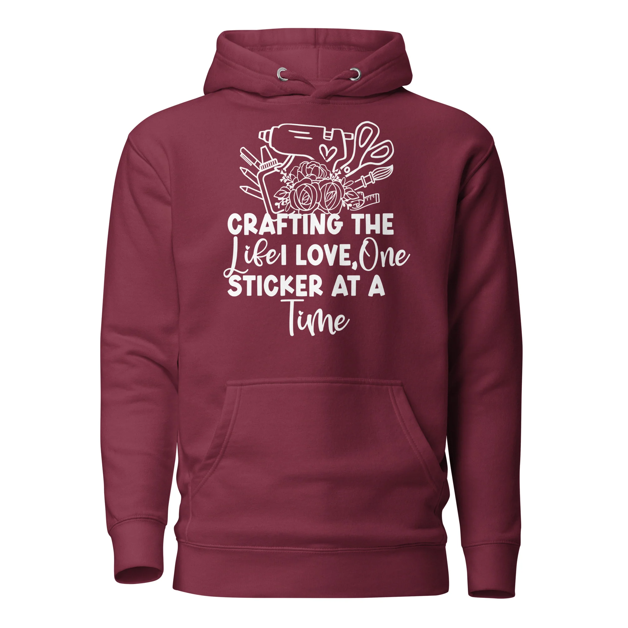 Crafting a Life- Unisex Hoodie - Image 3