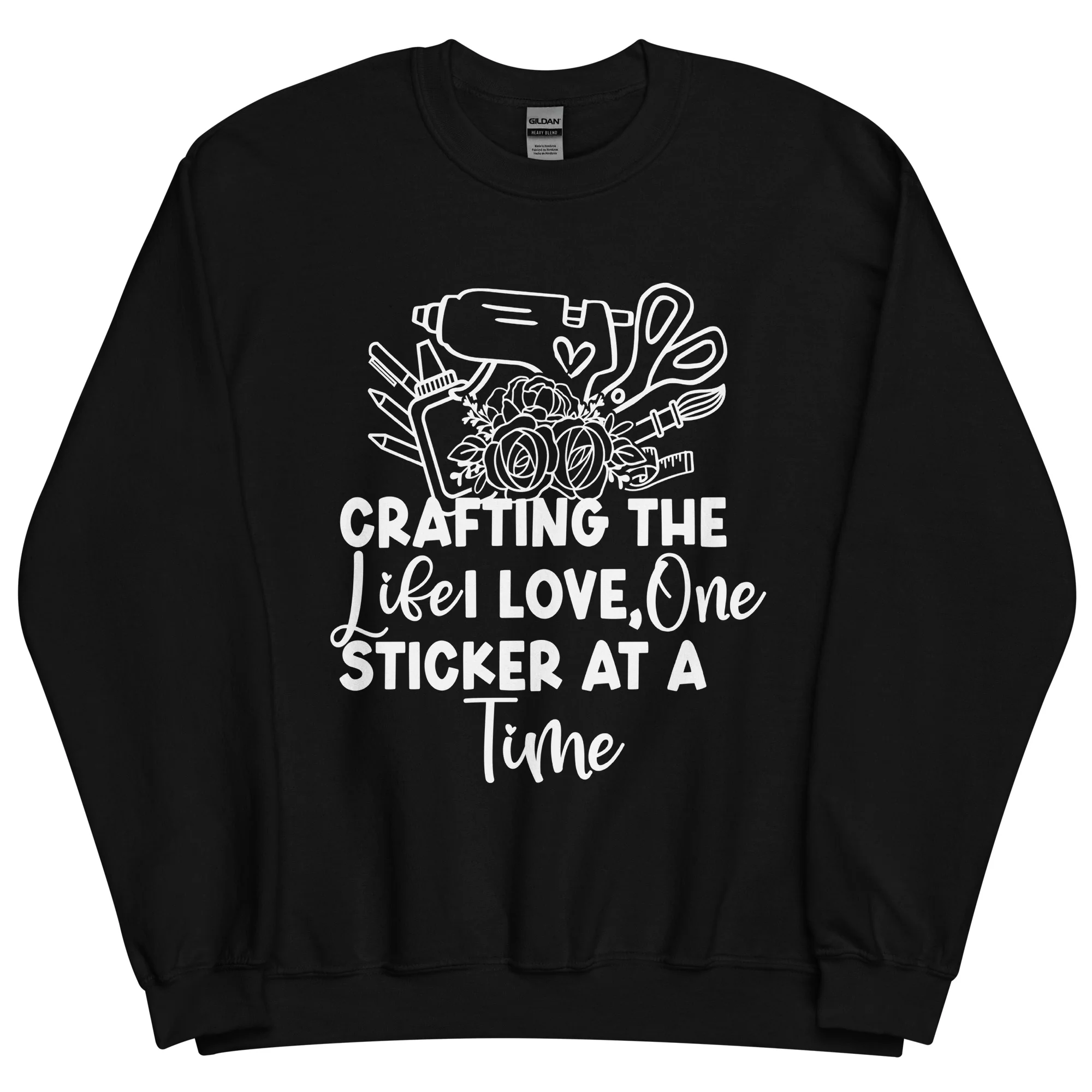 Crafting a Life- Unisex Sweatshirt - Image 2
