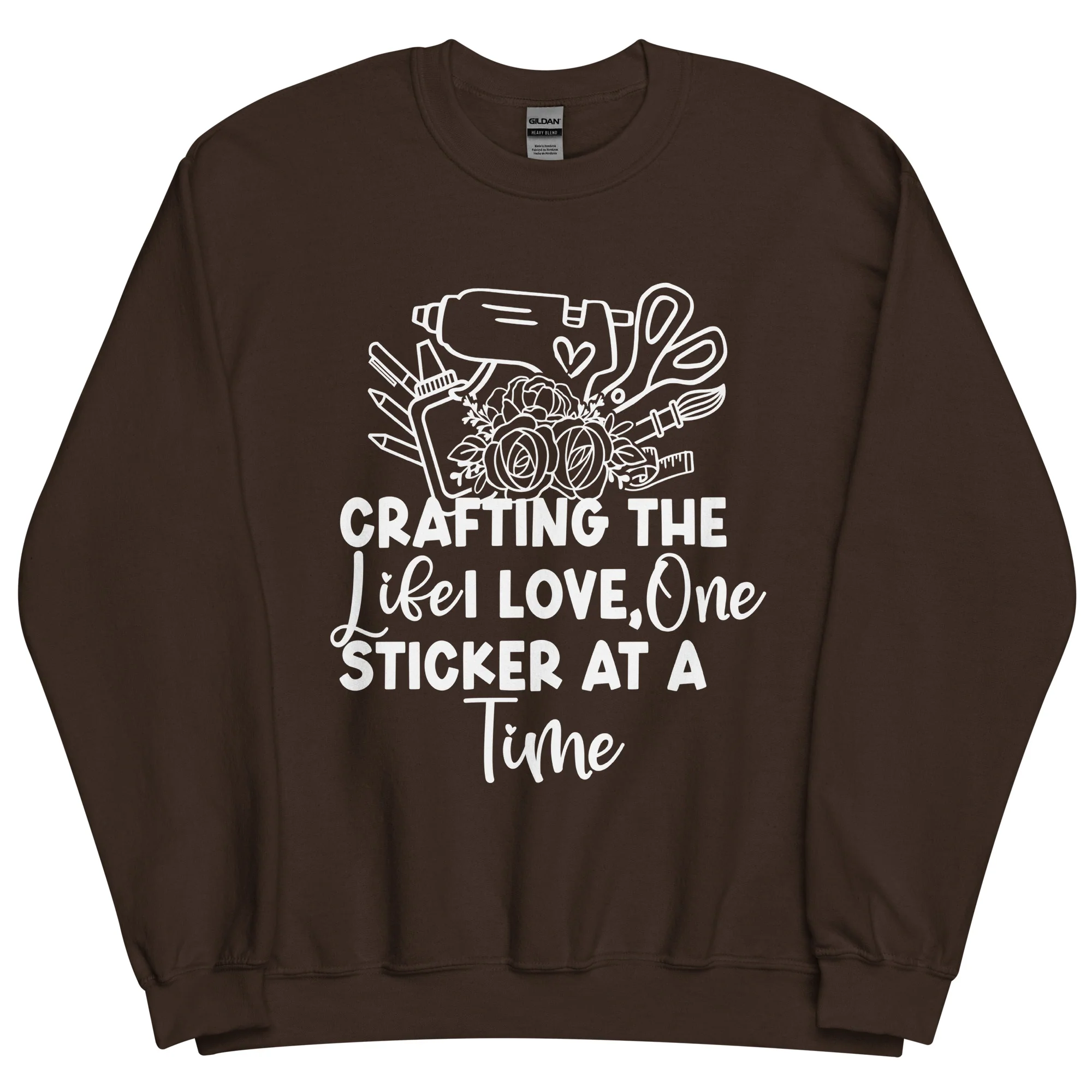 Crafting a Life- Unisex Sweatshirt - Image 3