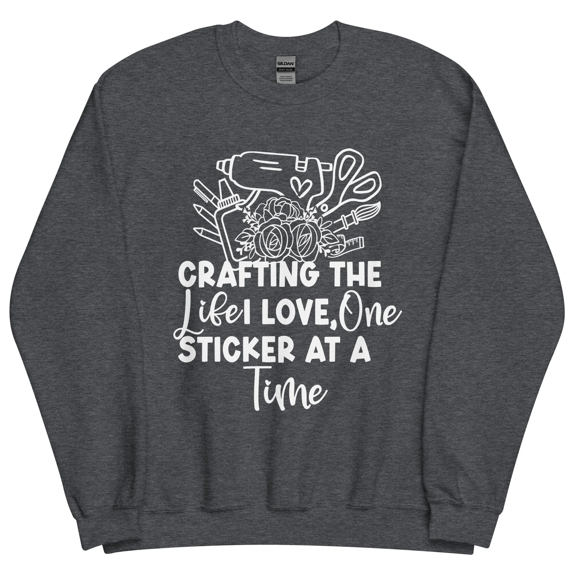 Crafting a Life- Unisex Sweatshirt - Image 4