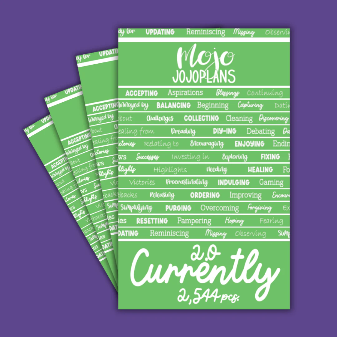 Currently 2.0 Sticker Book