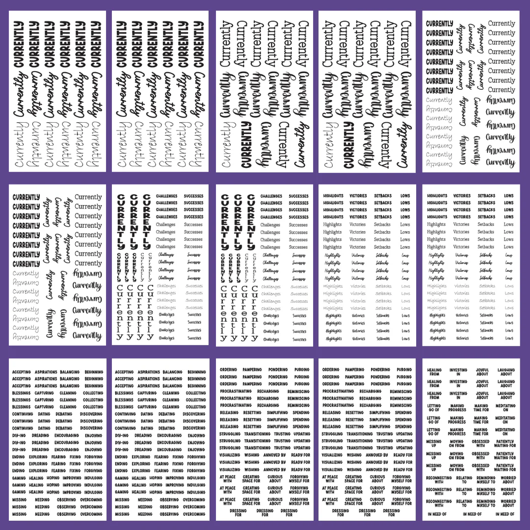 Currently 2.0 Sticker Book - Image 2