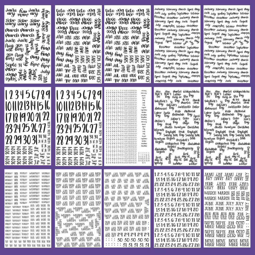 Date It 2.0! Sticker Book - Image 4