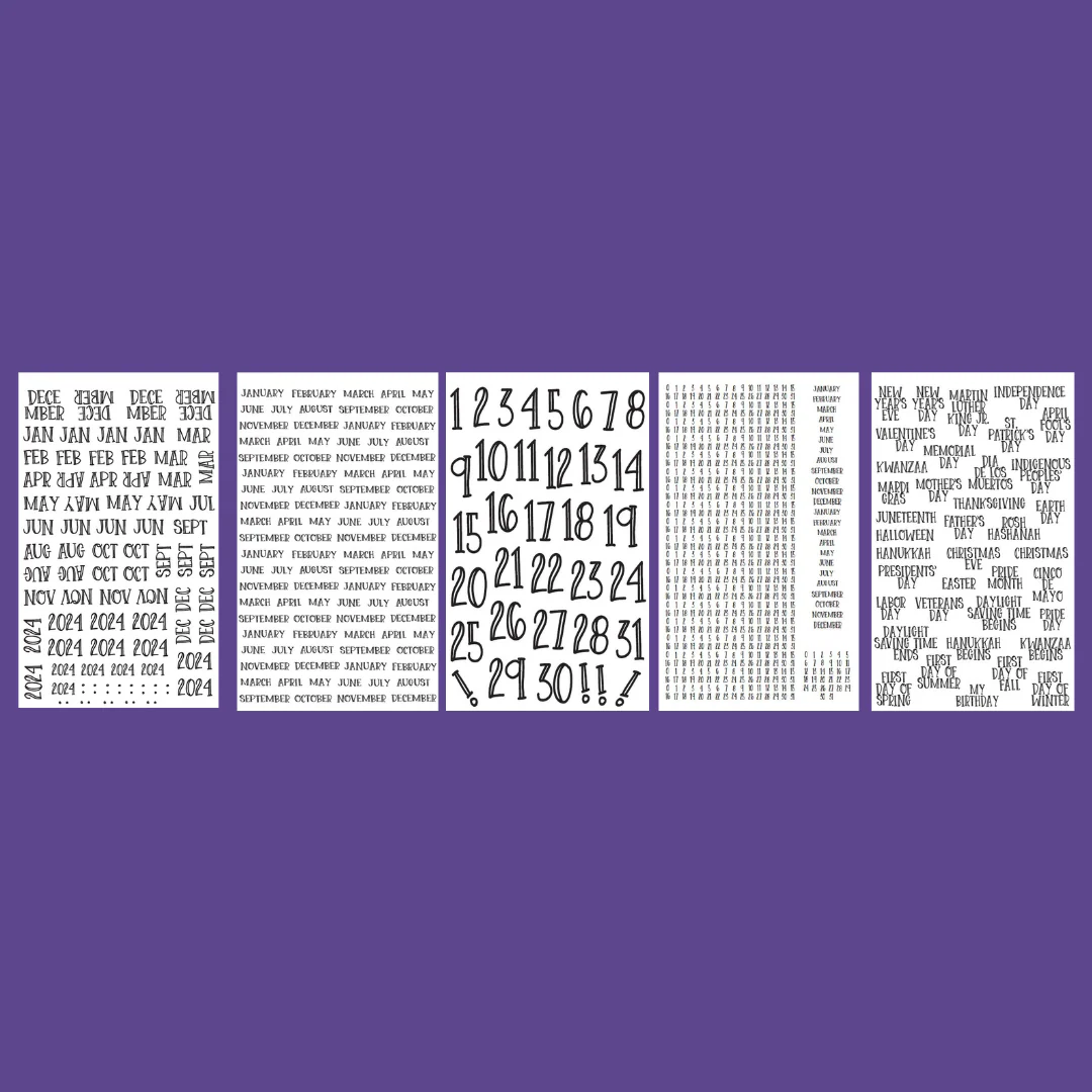 Date It 2.0! Sticker Book - Image 5