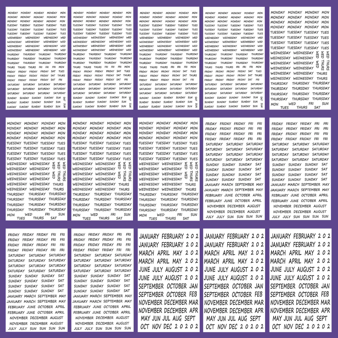 Date It! Sticker Book REVAMPED - Image 2
