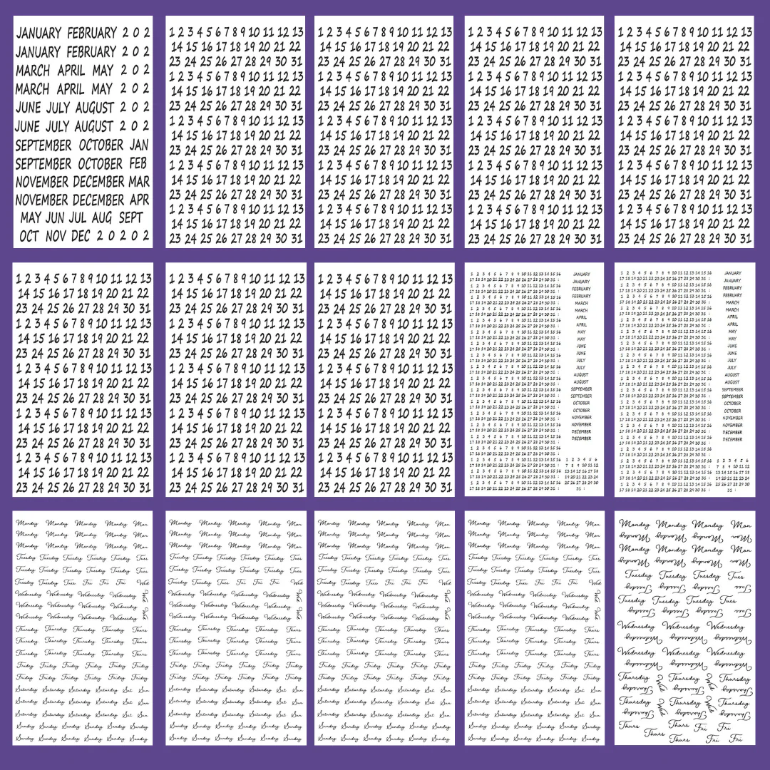 Date It! Sticker Book REVAMPED - Image 3