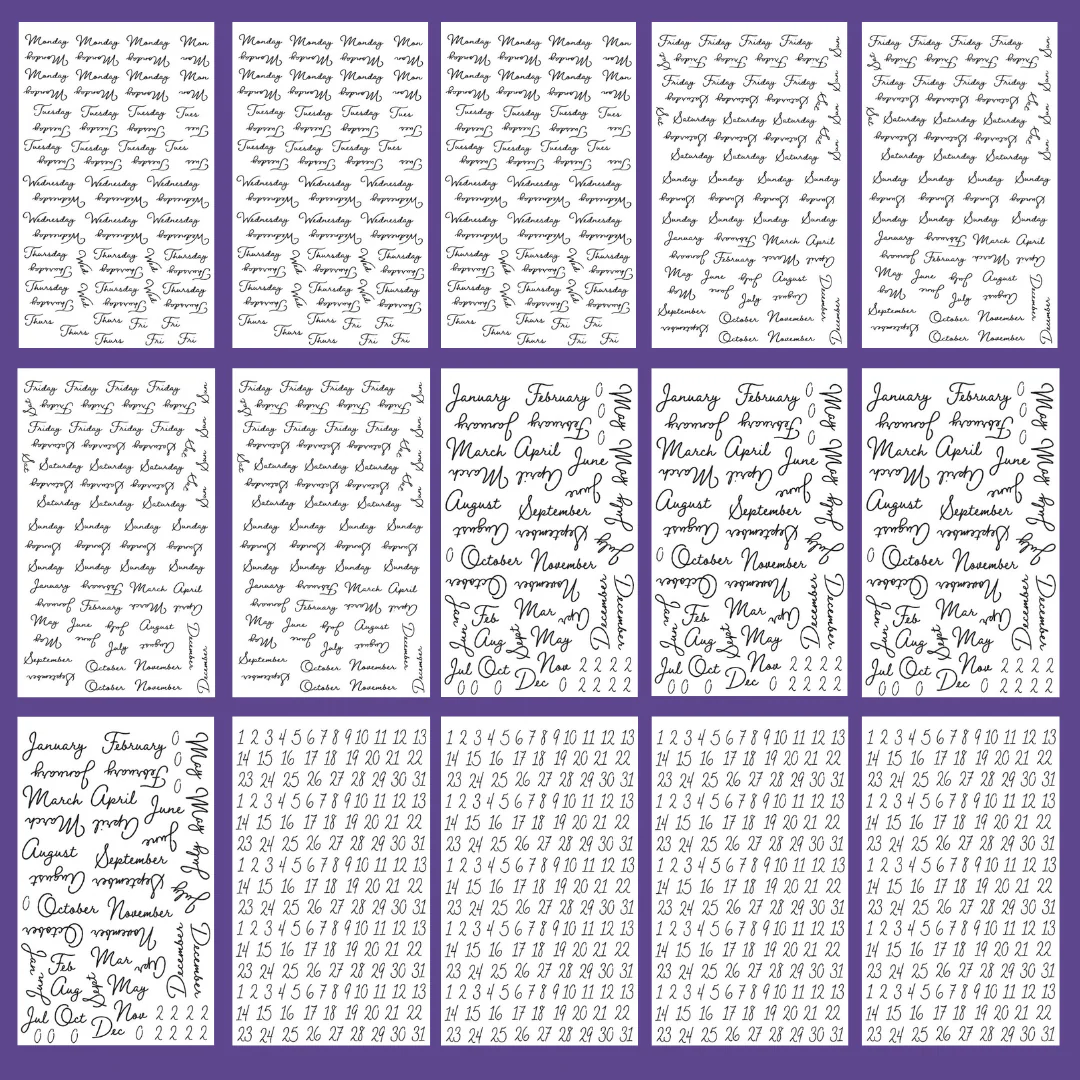 Date It! Sticker Book REVAMPED - Image 4