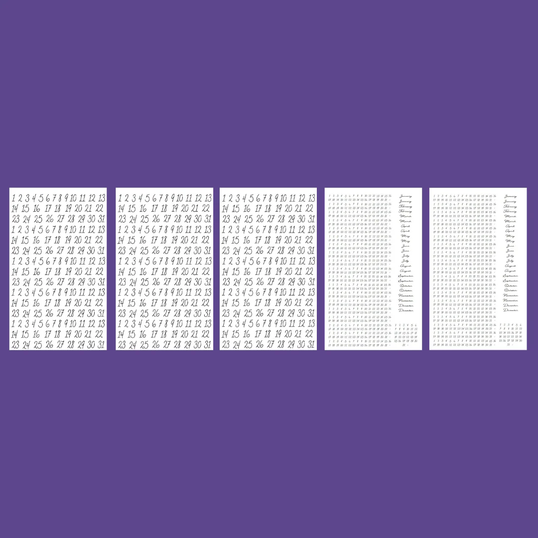 Date It! Sticker Book REVAMPED - Image 5