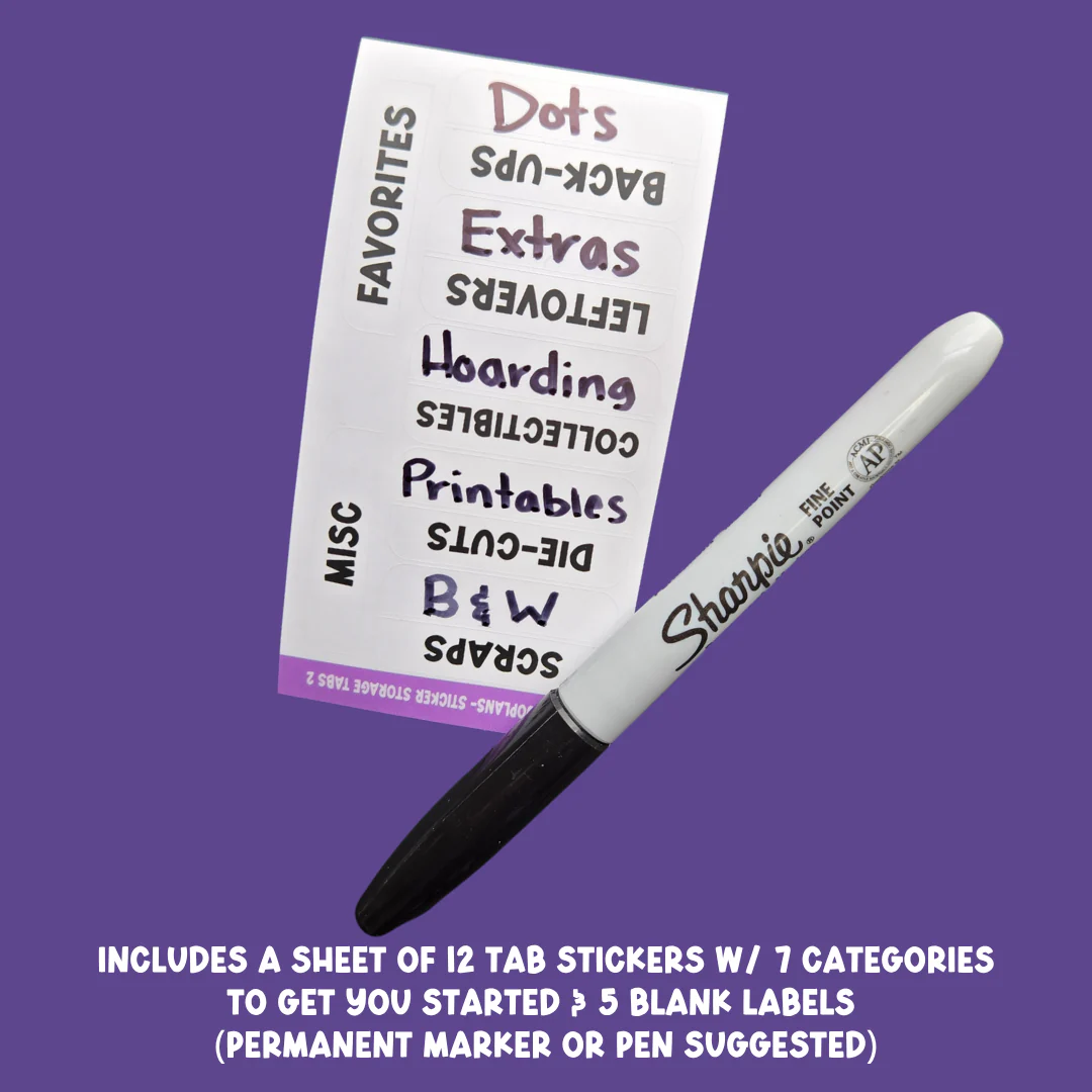 'Full Mojo' MOJO Sticker System Top-Tab Dividers - Image 3