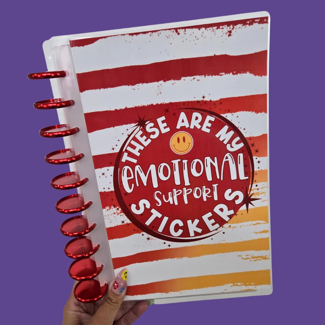 'Full Mojo' MOJO Sticker System- "Emotional Support" (Red)