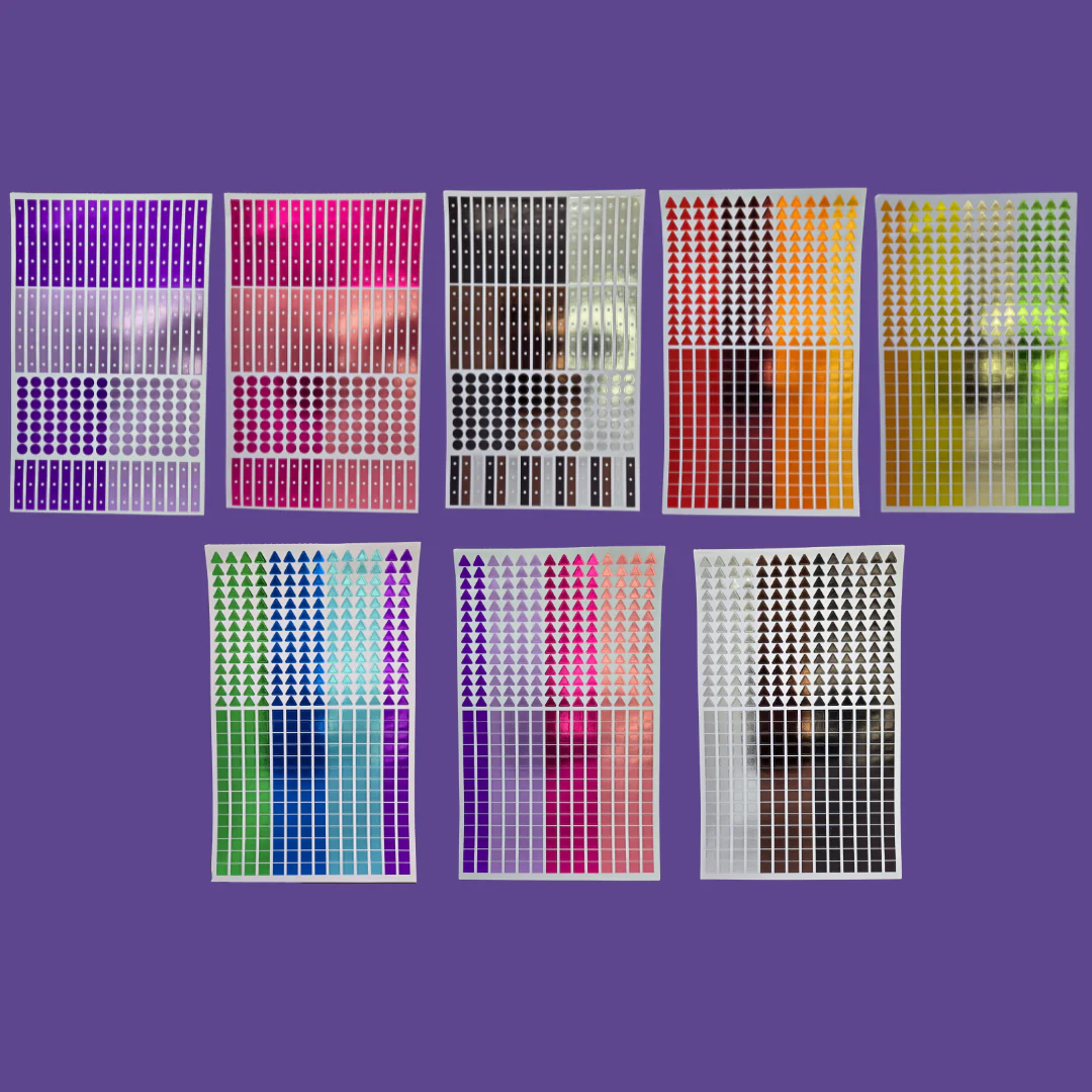 Glitter & Foil Check It Off Sticker Book - Image 3