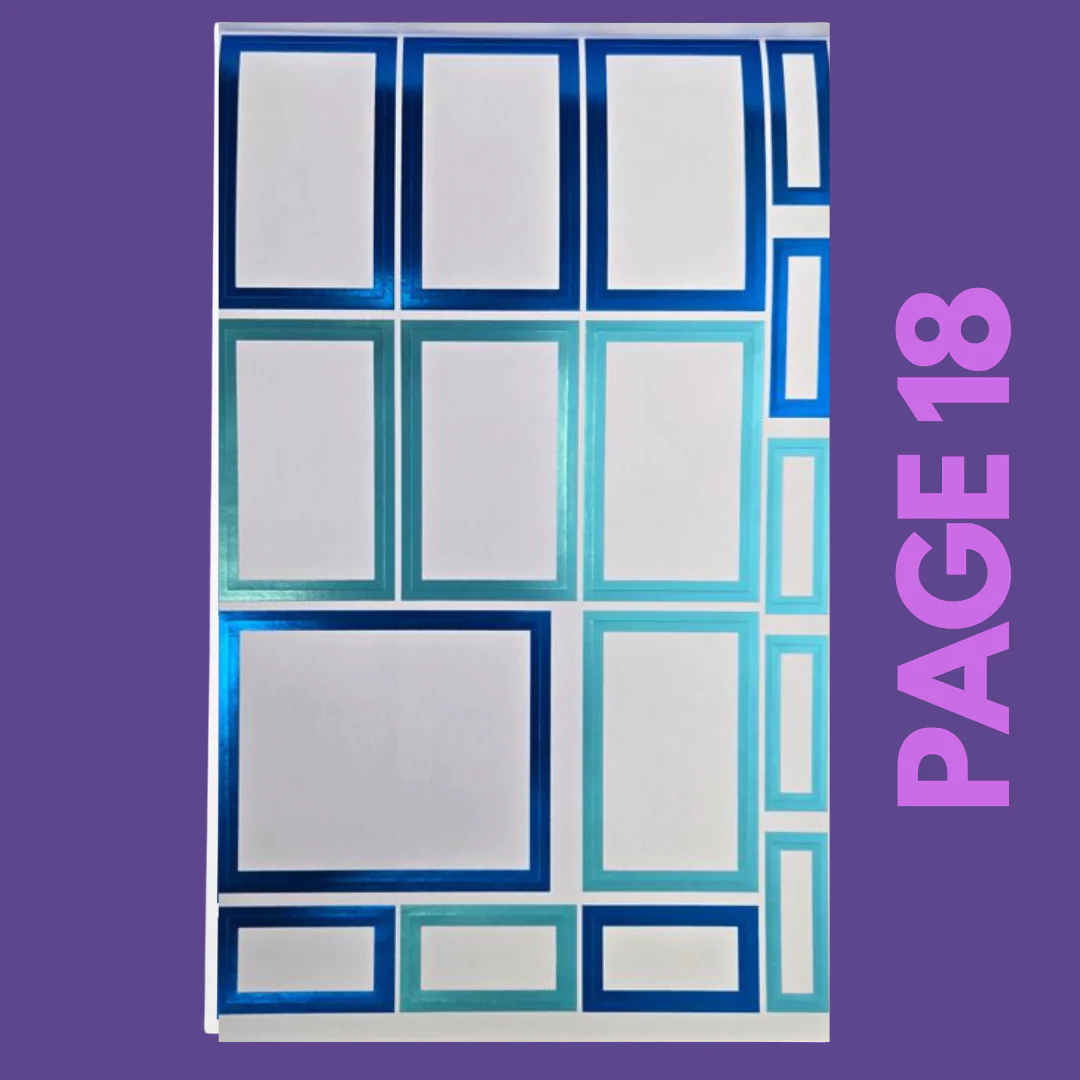 INDIVIDUAL SHEETS FOIL Rainbow Boxes - Image 19