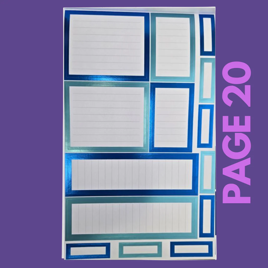 INDIVIDUAL SHEETS FOIL Rainbow Boxes - Image 21