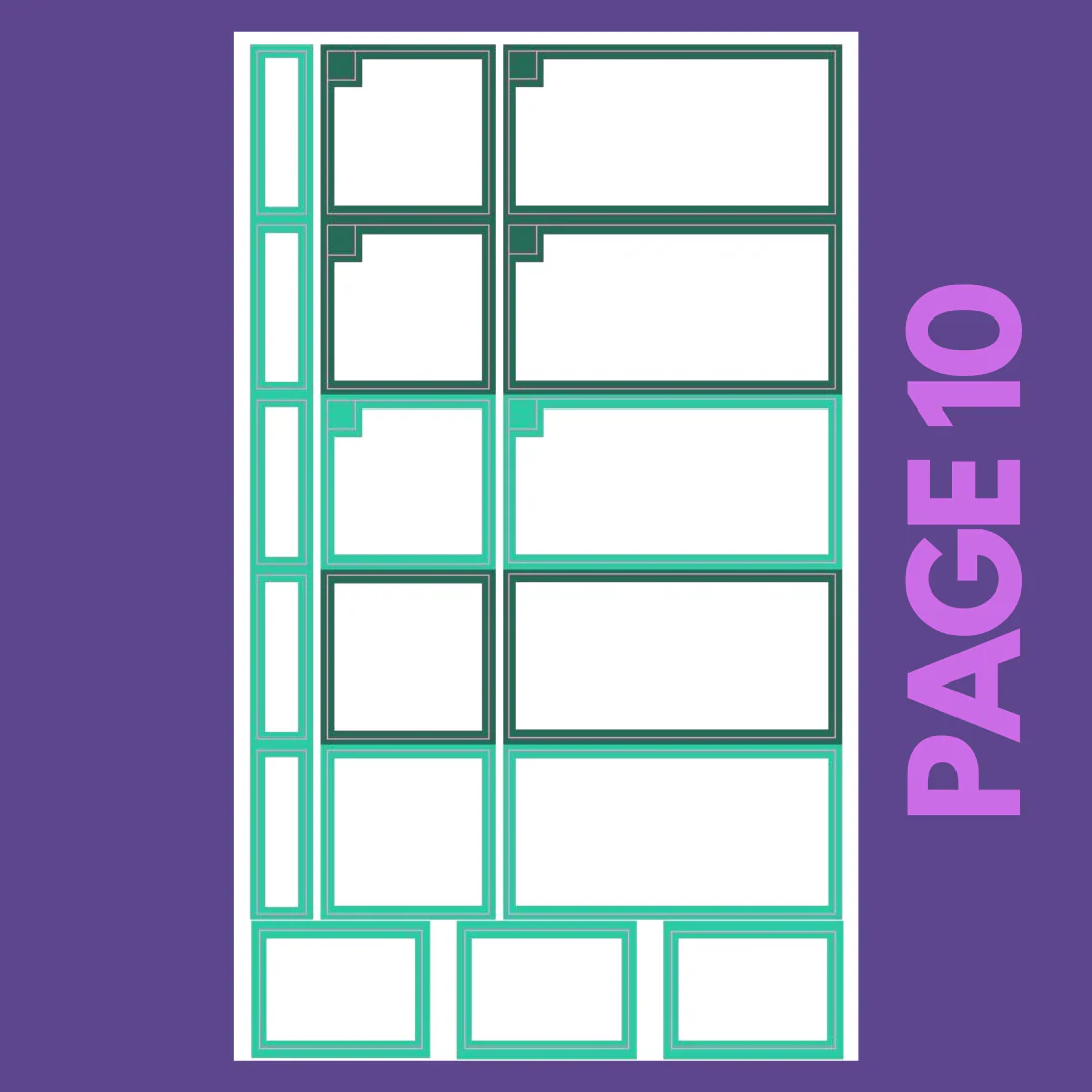 INDIVIDUAL SHEETS Jewel Tone Monthly Boxes - Image 11