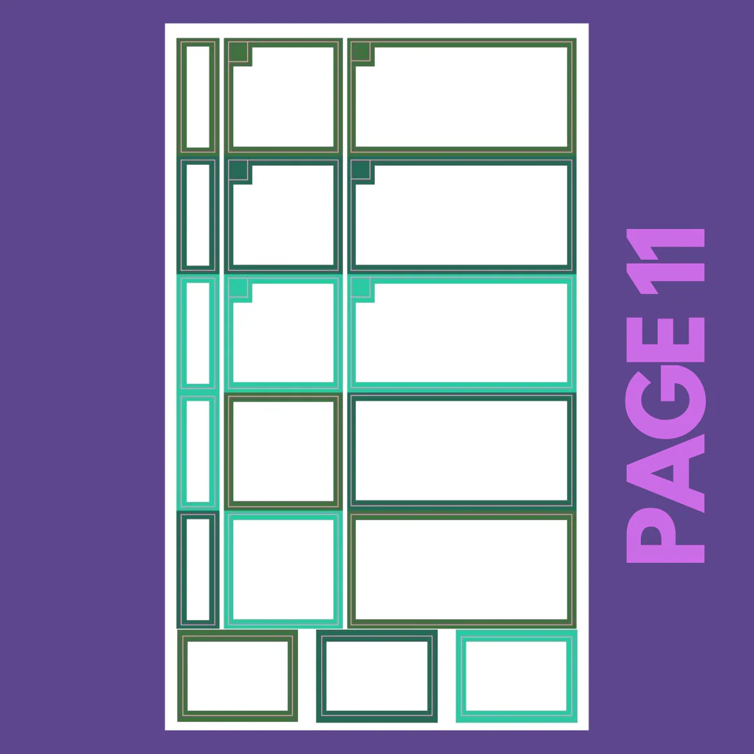 INDIVIDUAL SHEETS Jewel Tone Monthly Boxes - Image 12