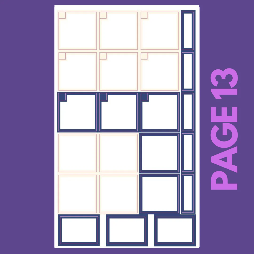 INDIVIDUAL SHEETS Jewel Tone Monthly Boxes - Image 14