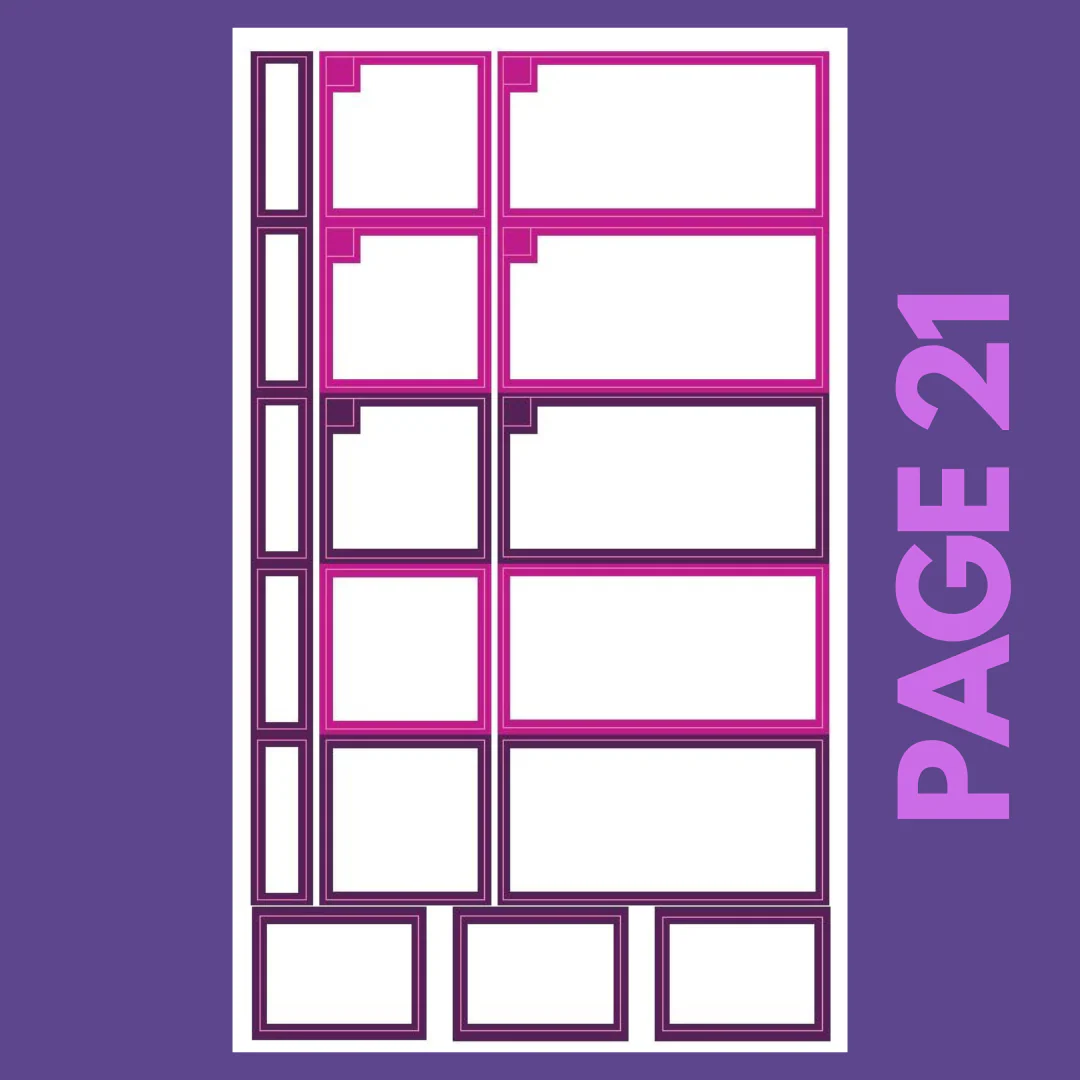 INDIVIDUAL SHEETS Jewel Tone Monthly Boxes - Image 22