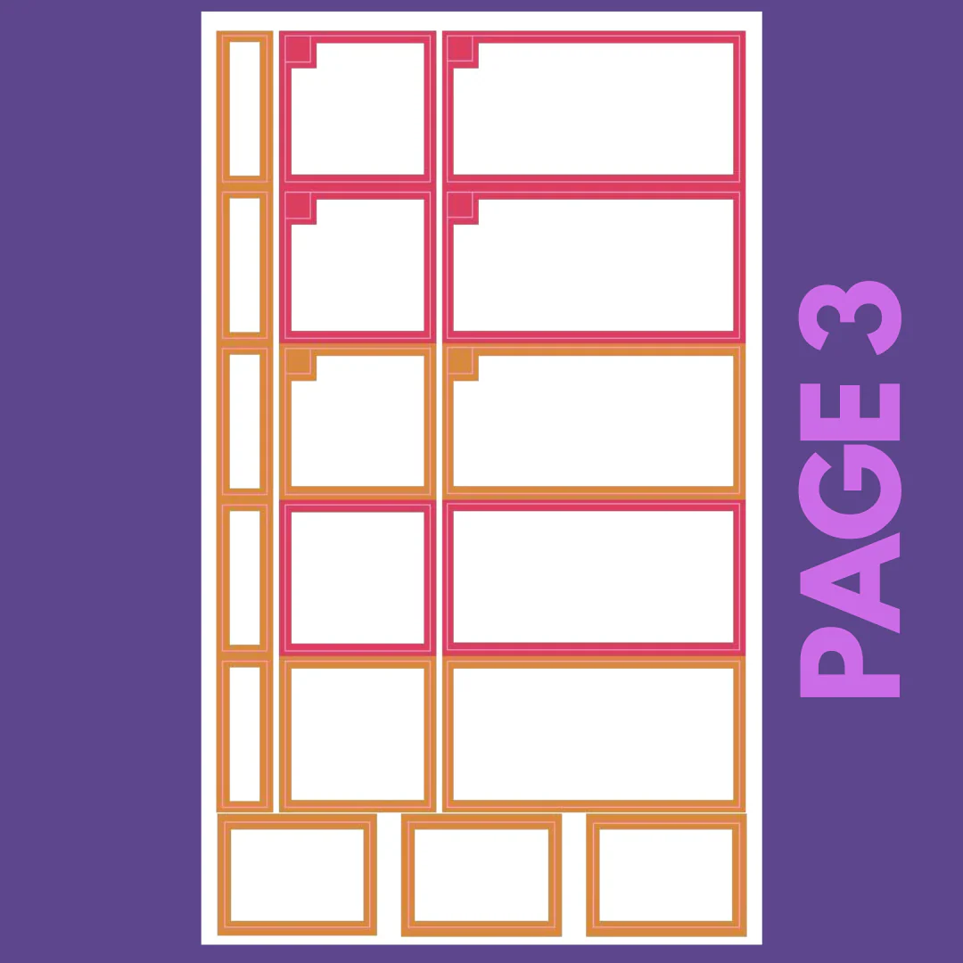 INDIVIDUAL SHEETS Jewel Tone Monthly Boxes - Image 4