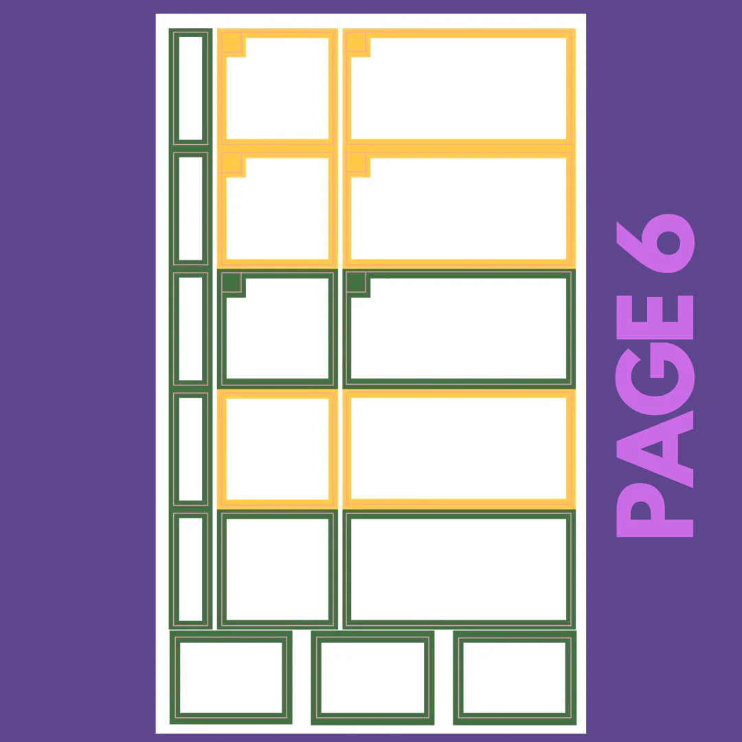 INDIVIDUAL SHEETS Jewel Tone Monthly Boxes - Image 7