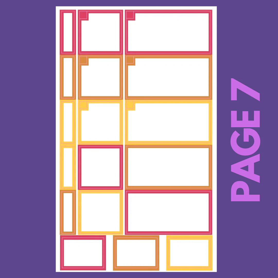 INDIVIDUAL SHEETS Jewel Tone Monthly Boxes - Image 8