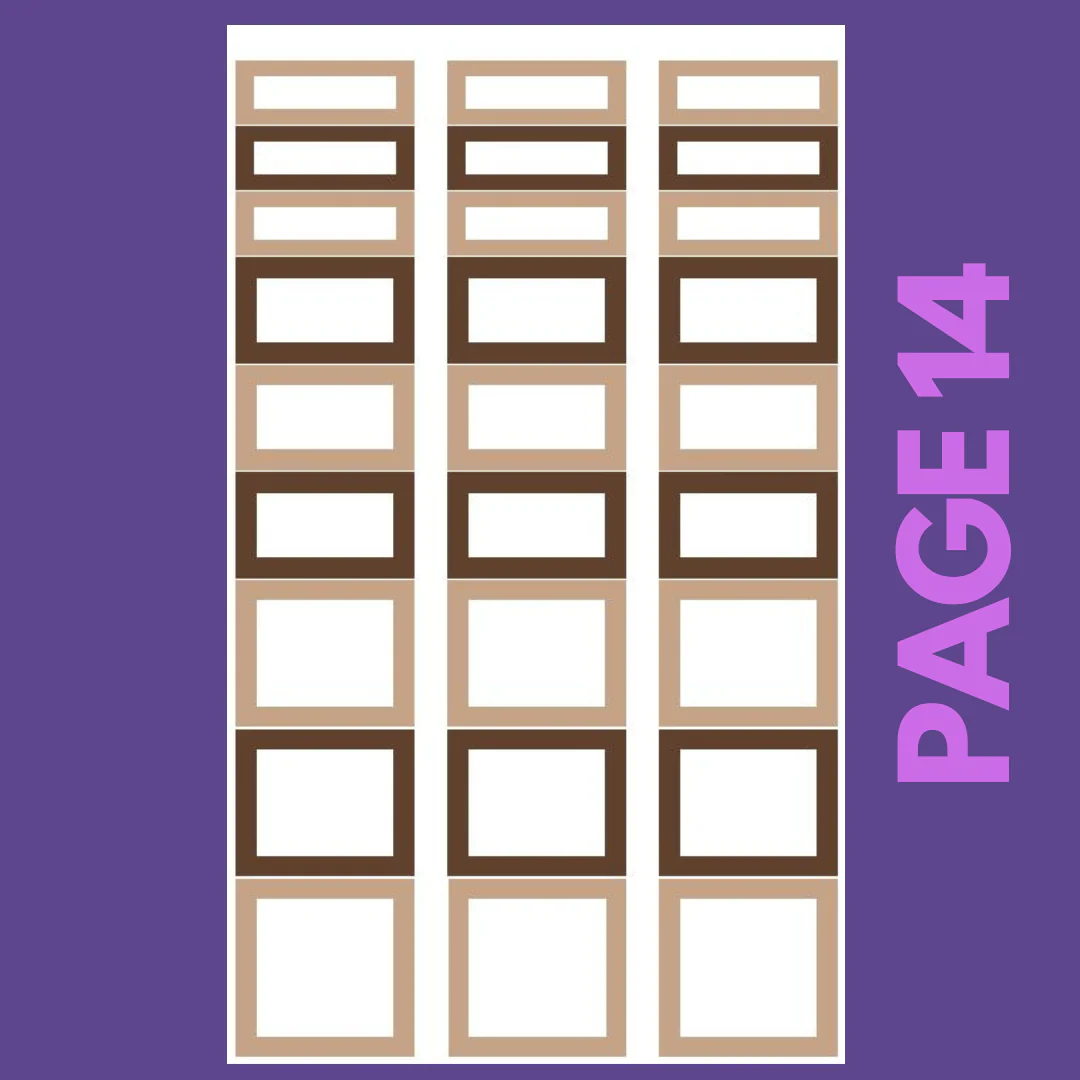 INDIVIDUAL SHEETS Neutral Boxes - Image 15