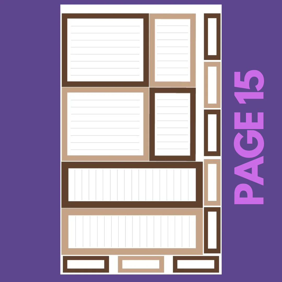 INDIVIDUAL SHEETS Neutral Boxes - Image 16