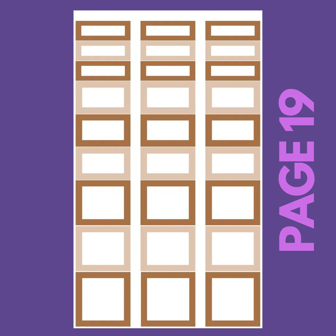 INDIVIDUAL SHEETS Neutral Boxes - Image 20