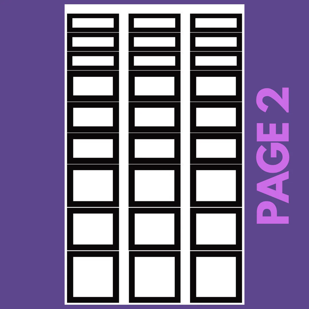 INDIVIDUAL SHEETS Neutral Boxes - Image 3
