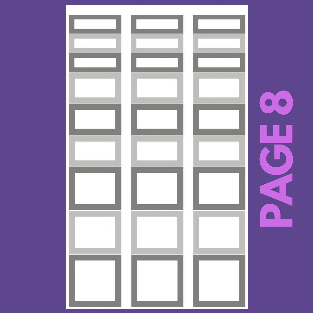 INDIVIDUAL SHEETS Neutral Boxes - Image 9