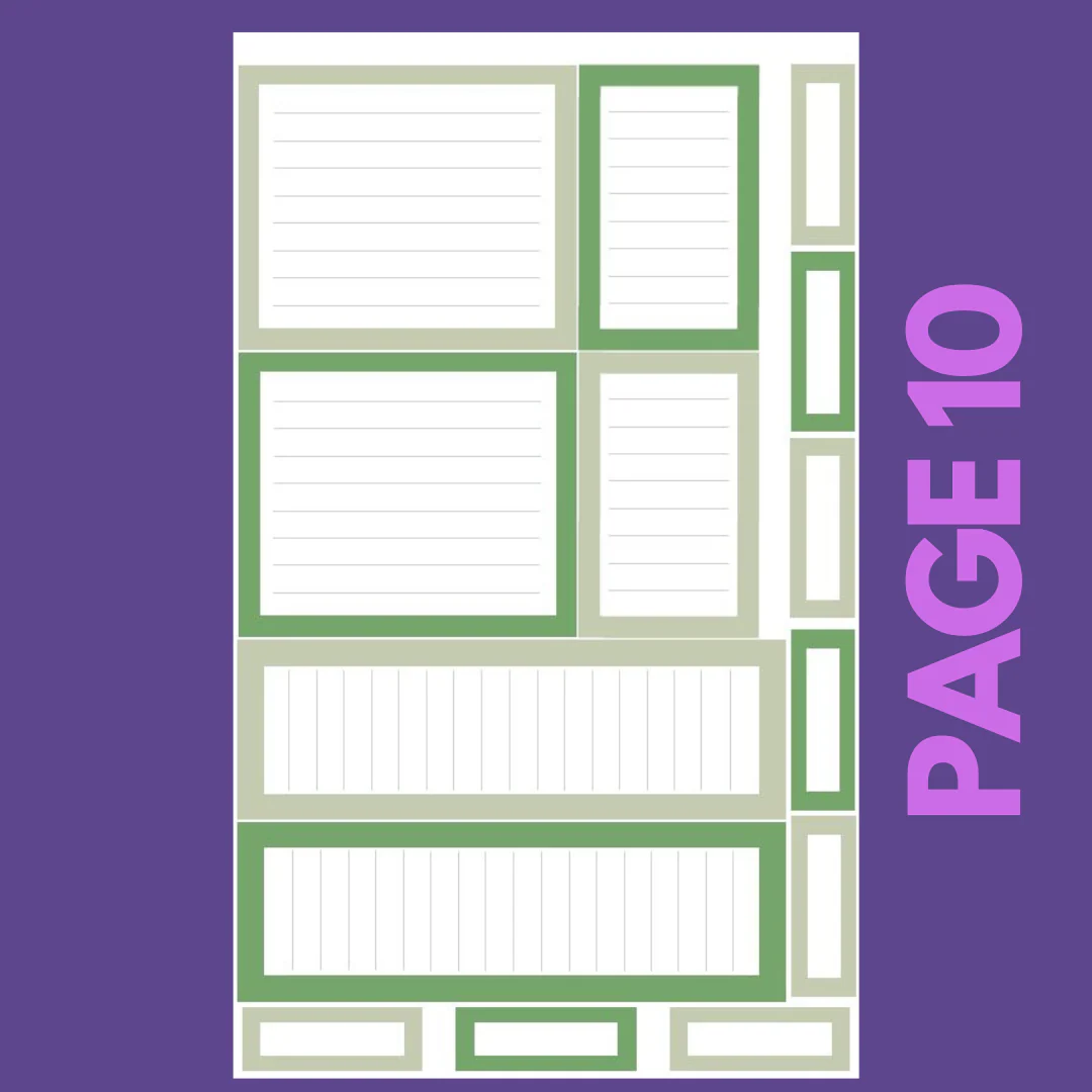 INDIVIDUAL SHEETS Winter Boxes - Image 11