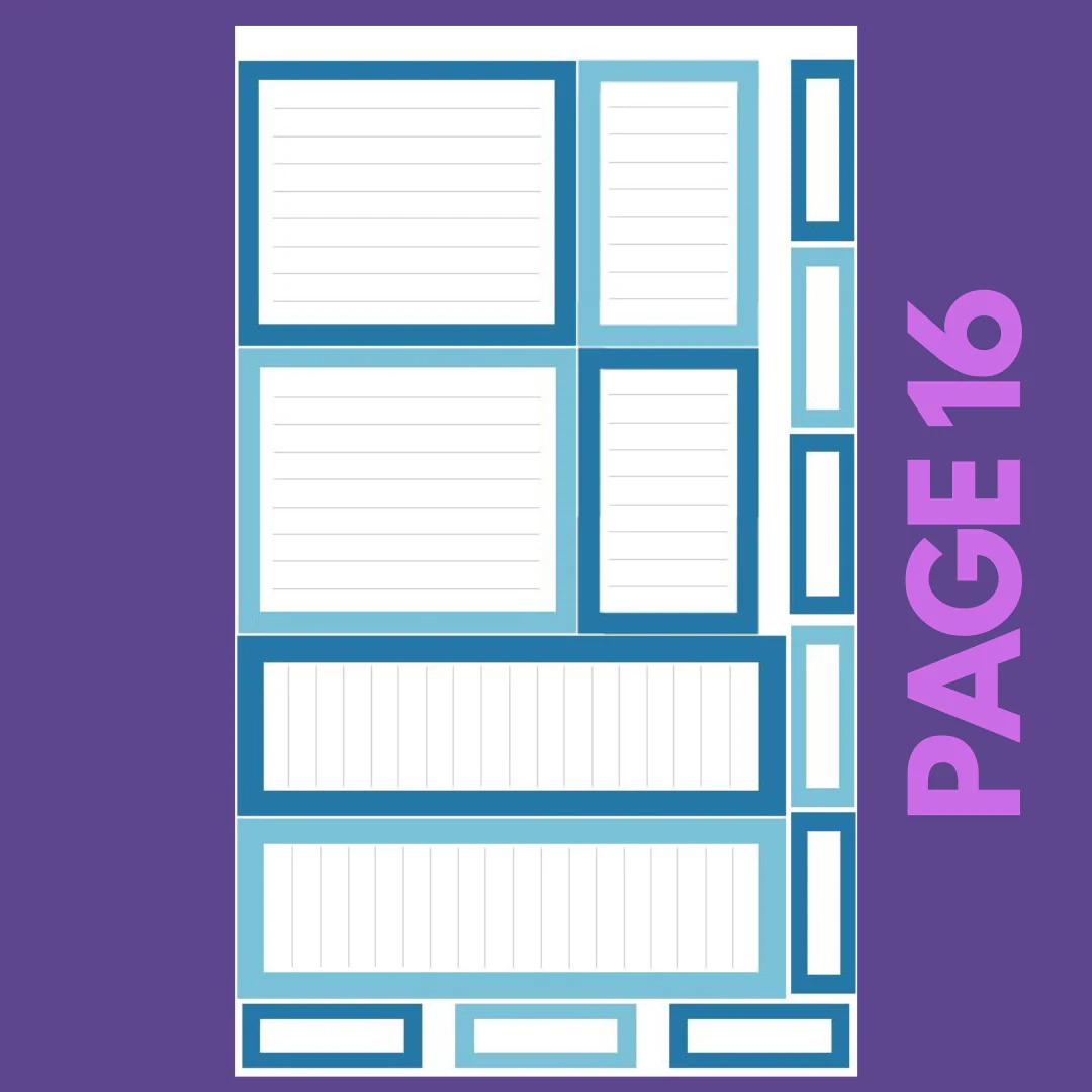 INDIVIDUAL SHEETS Winter Boxes - Image 17