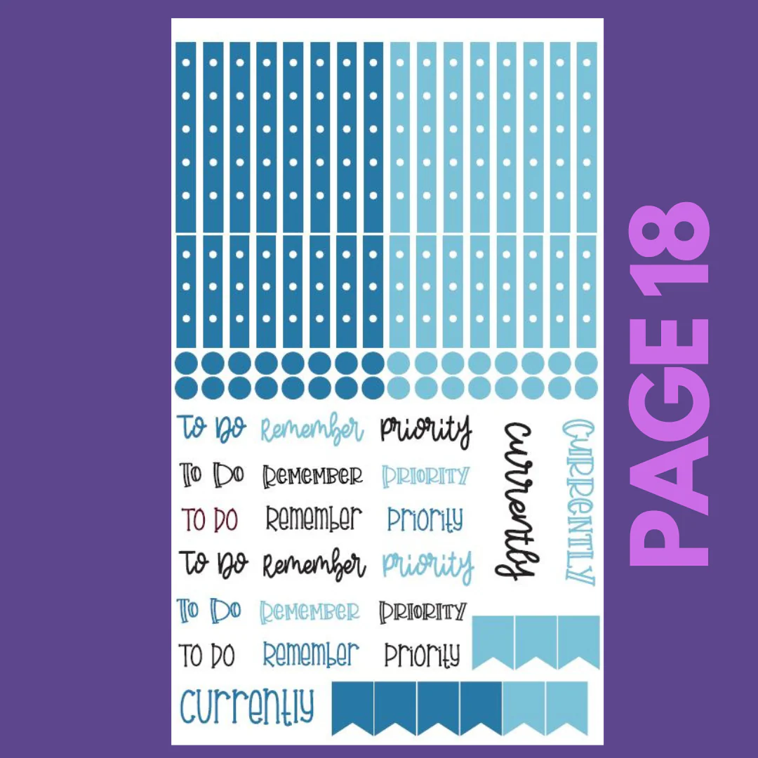 INDIVIDUAL SHEETS Winter Boxes - Image 19