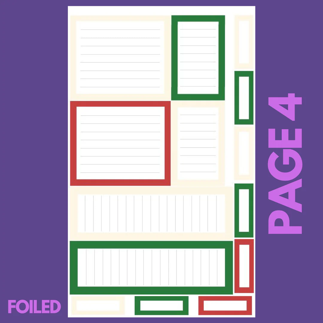 INDIVIDUAL SHEETS Winter Boxes 2.0 - Image 5
