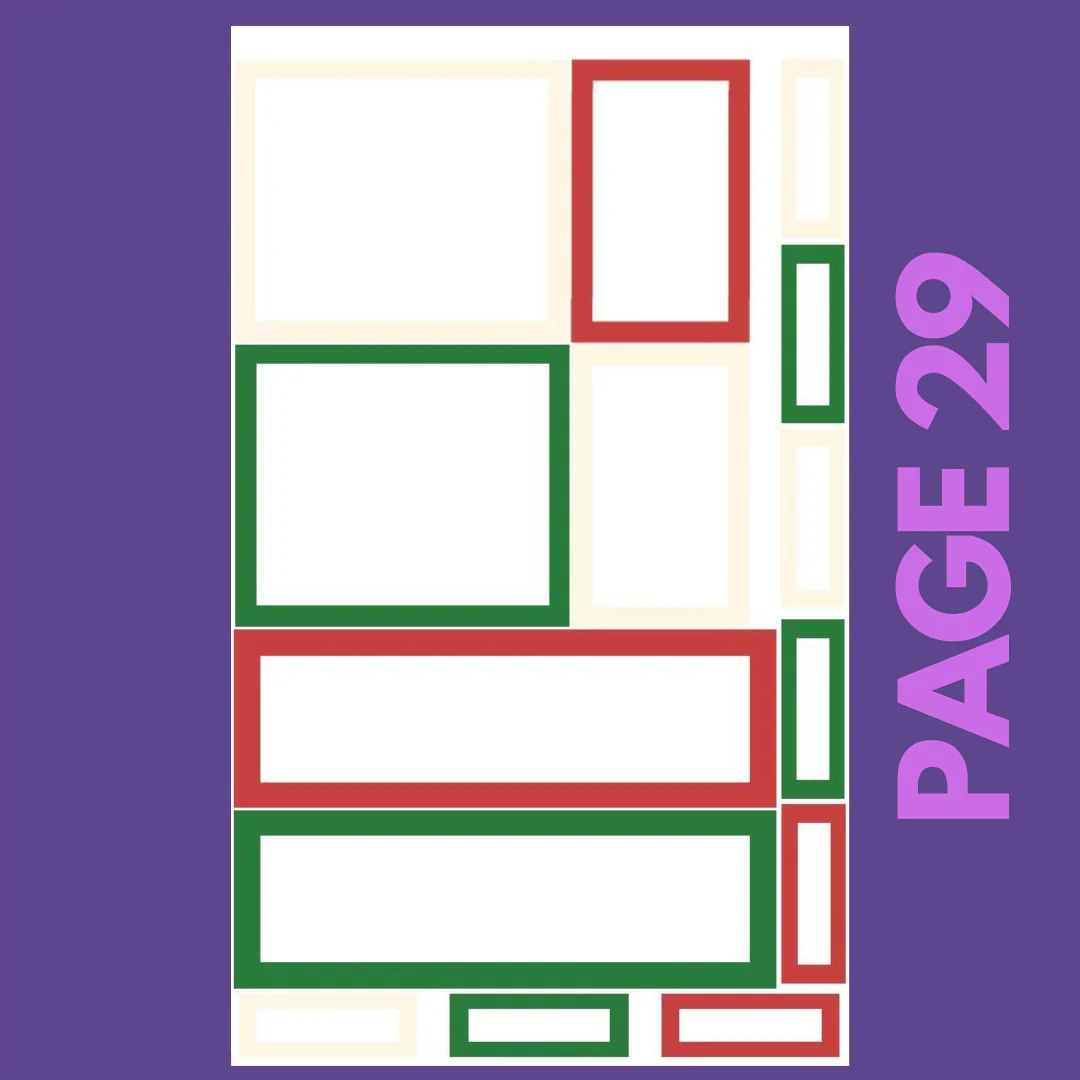 INDIVIDUAL SHEETS Winter Boxes - Image 30