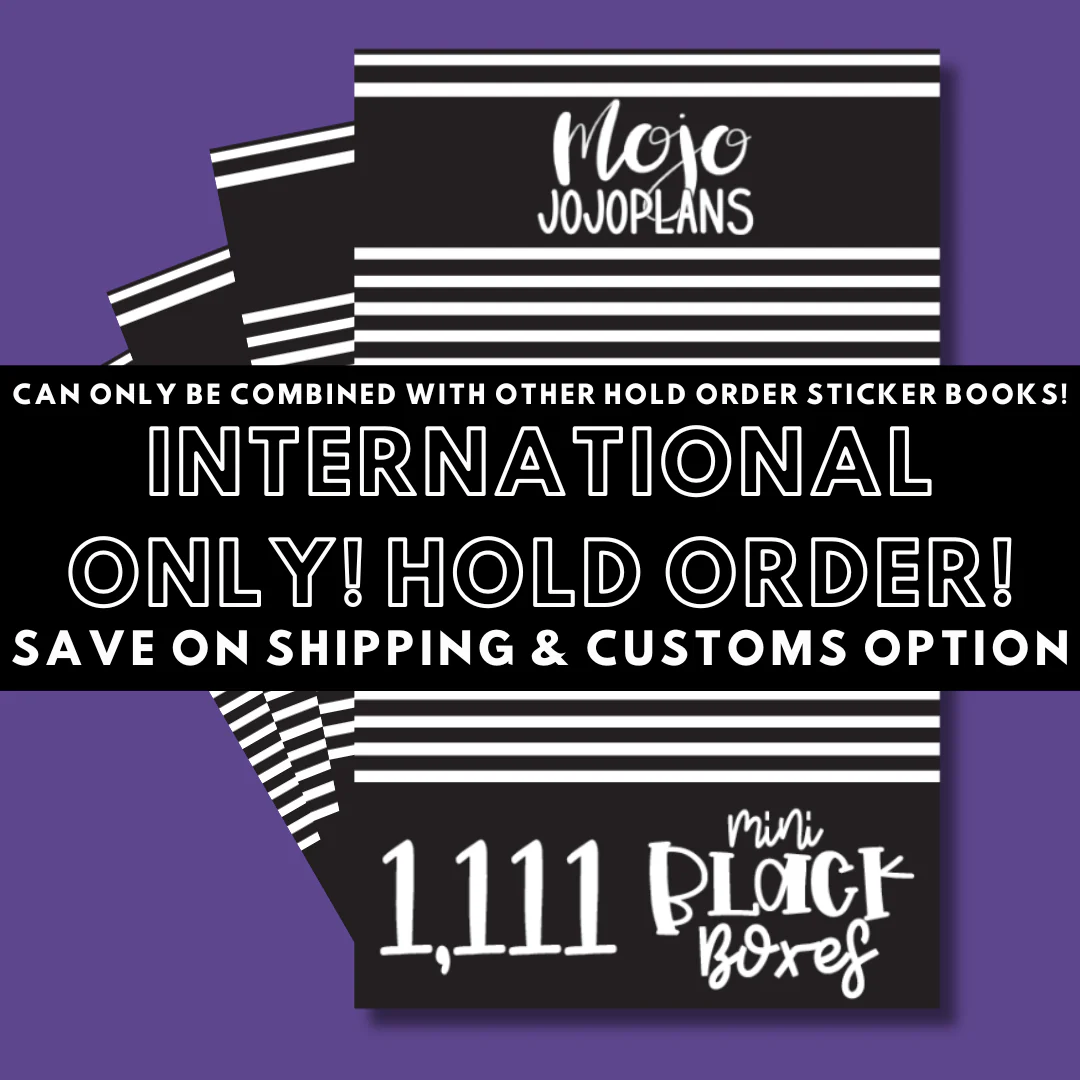 INTERNATIONAL ONLY- Mini Sticker Books Options (No U.S. Orders) - Image 2